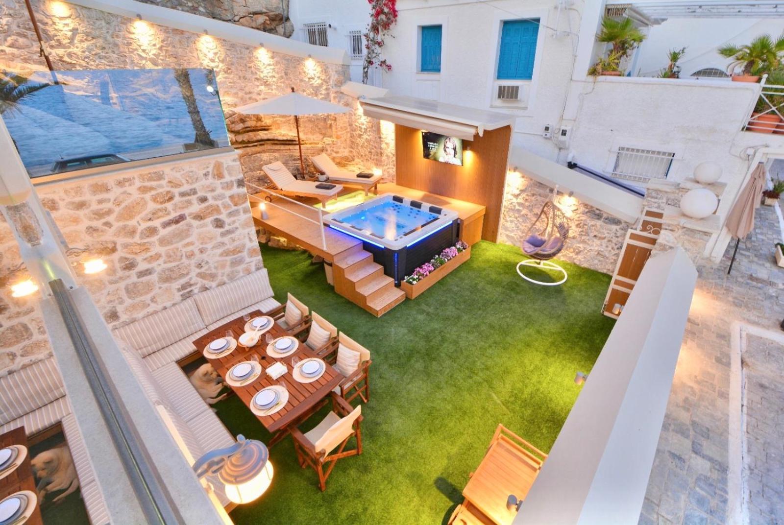 Villasonboard Rock Villa 3 Bed, 3 Bath, Jacuzzi, Seaside Эрмиони Экстерьер фото